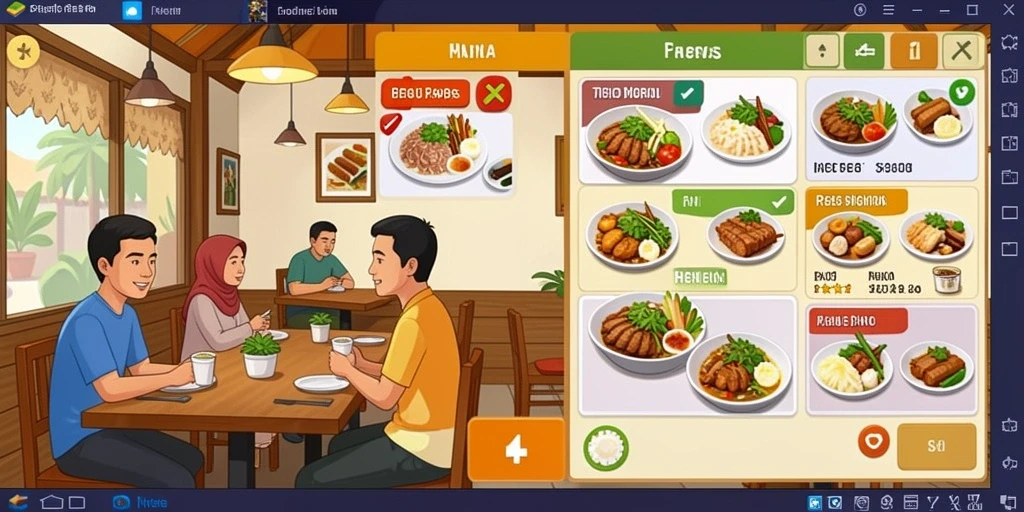 Tampilan antarmuka yang menarik dan user-friendly.