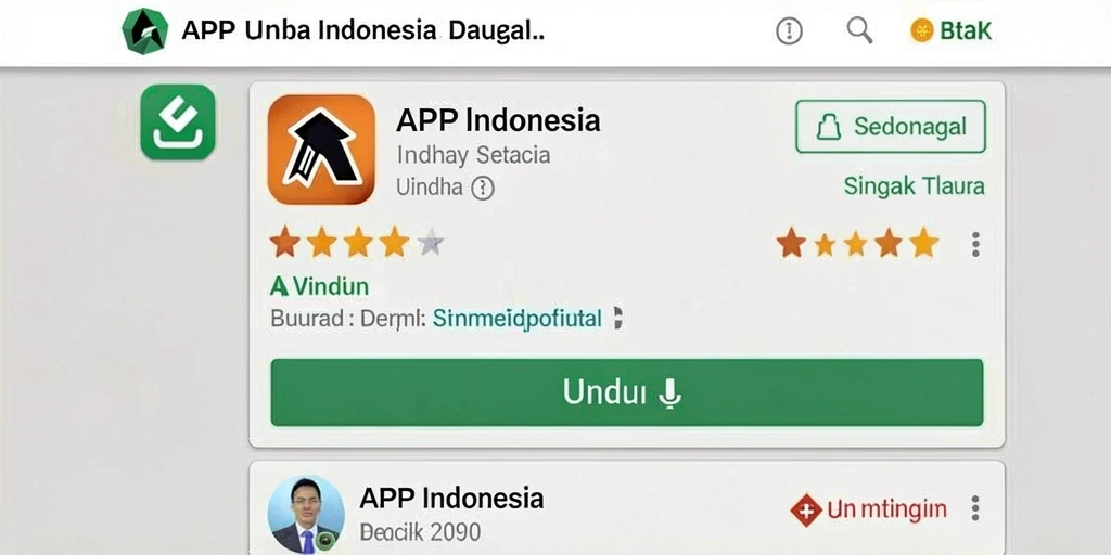 Tampilan antarmuka yang user-friendly.