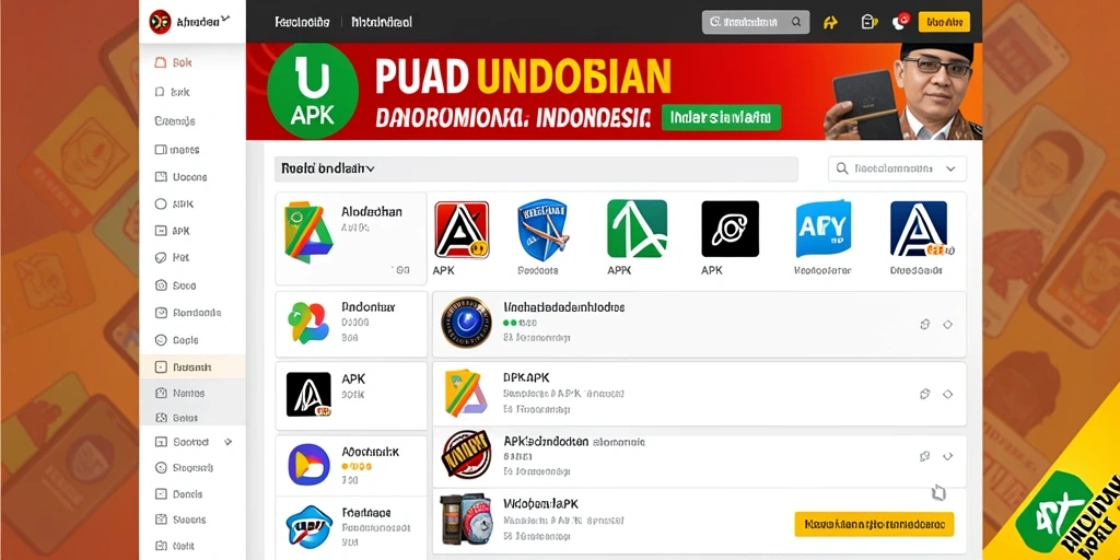 Tangkapan layar menampilkan beragam tema slot menarik.