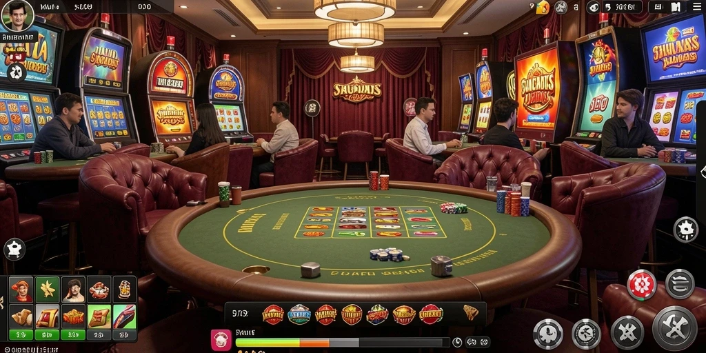 Gameplay menarik dengan pengalaman memancing yang nyata.