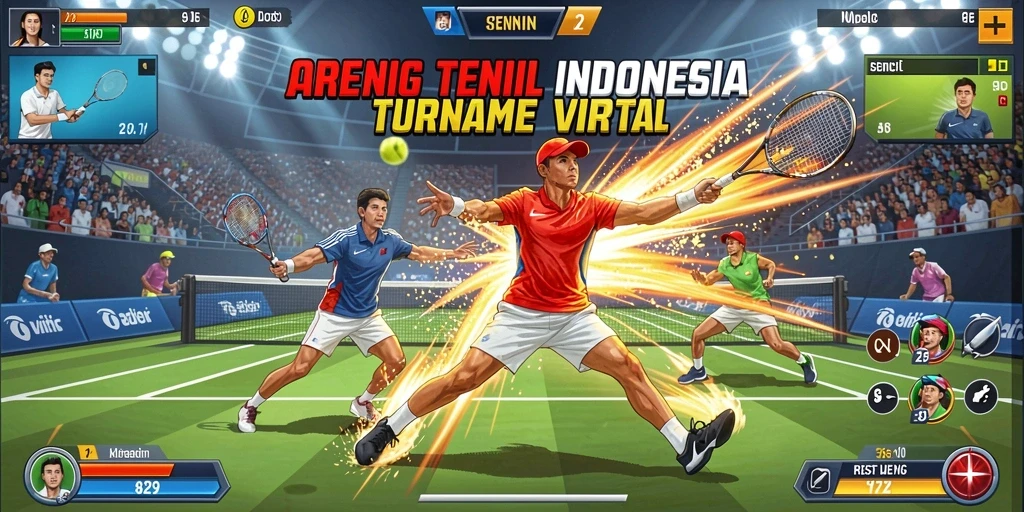 Screenshot menampilkan level seru dan menantang.