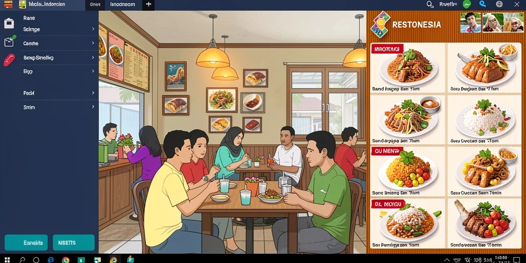 Tampilan antarmuka yang menarik dan mudah digunakan.