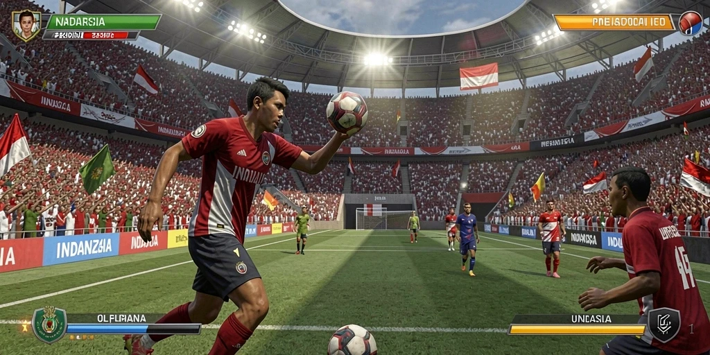 Tampilan menarik dari mesin slot klasik.