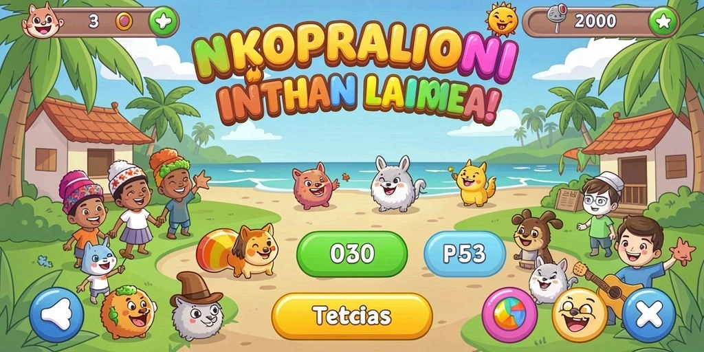 Tampilan awal aplikasi yang menarik dan mudah dipahami.