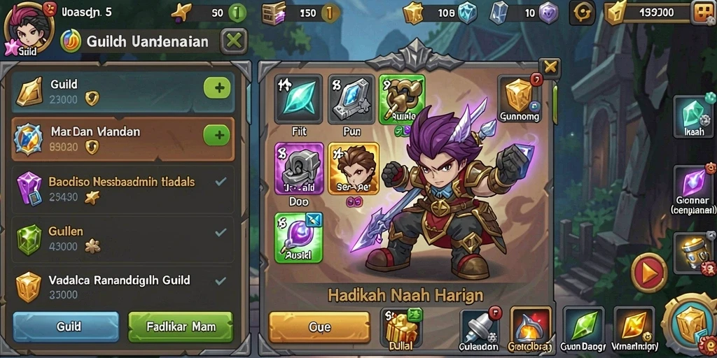 Tampilan antarmuka yang user-friendly dan menarik.