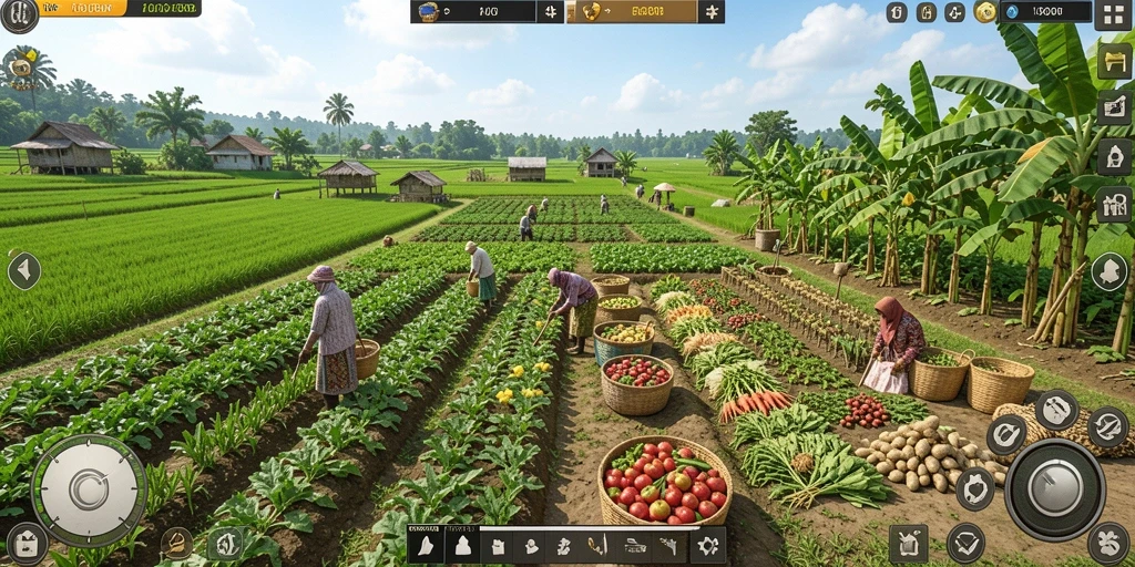 Screenshot menunjukkan karakter kucing dalam petualangan menawan.