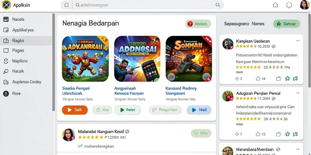 Antarmuka utama TURU99 yang menarik dan intuitif.