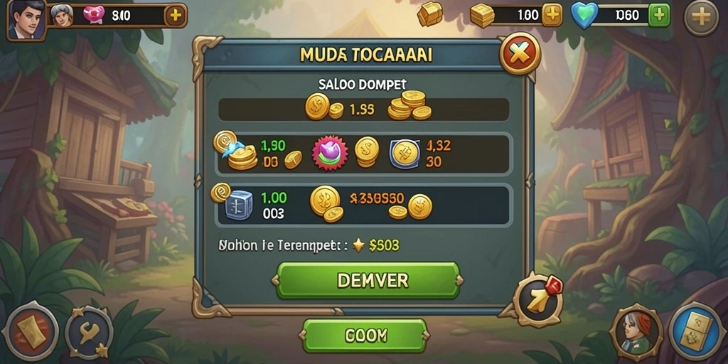 Tampilan antarmuka yang intuitif dan mudah digunakan.