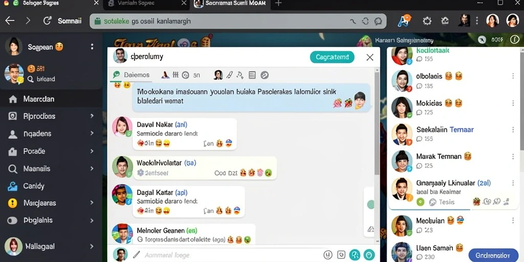 Tampilan antarmuka yang menarik dan mudah dinavigasi.